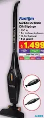 FANTOM CARBON DC1000 DİK SÜPÜRGE FANTOM CARBON DC1000 DİK SÜPÜRGE